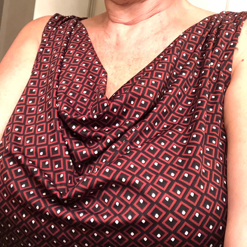 Madison Michelle Drape Top - Picture 9 of 9